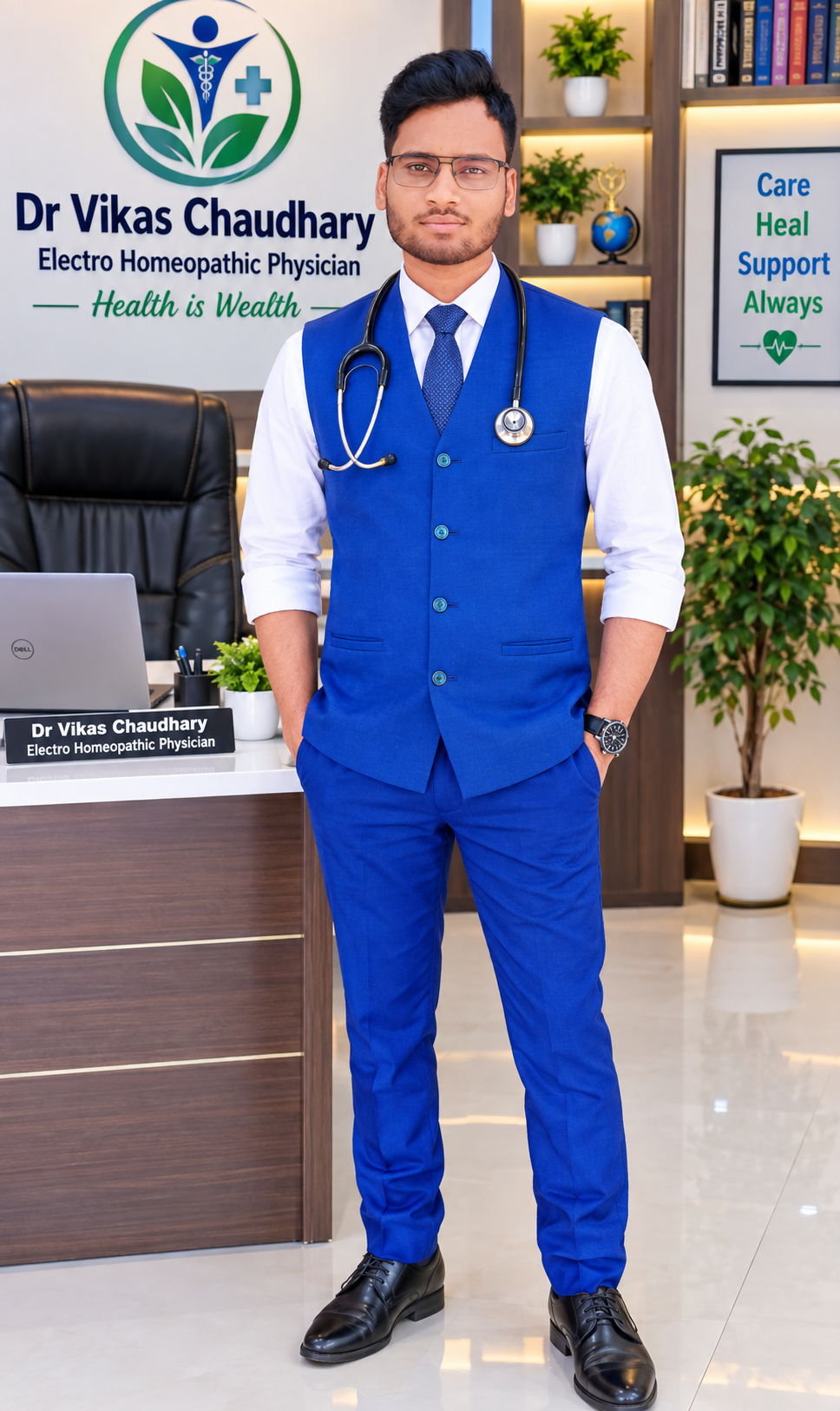 Dr Vikas Chaudhary National President IHRSO